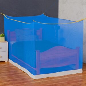 Mosquito Net Single Bed Soft Diamond  (Random Colour, 3.25 x 6.5 Feet)